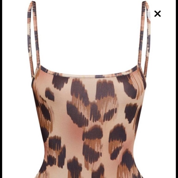 NWOT PrettyLilThing ANIMAL PRINT BODYSUIT - Picture 4 of 6